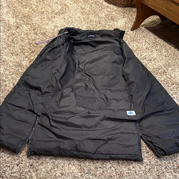 Women’s Black ankle length Puffer Coat with Hood - Picture 6 of 9